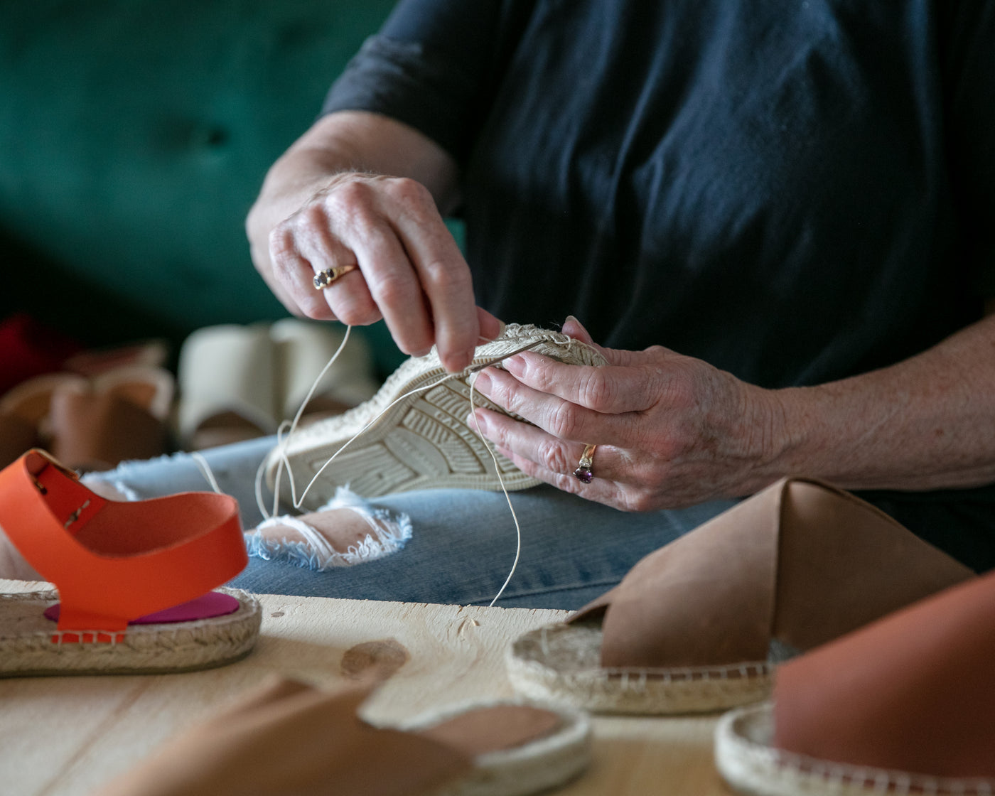 Espadrille workshops  are fun and easy